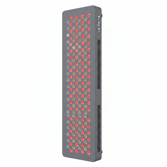 HG1000 Full Body Red Light Therapy Panel, 200 Leds, 660Nm Red & 850Nm Near-Infrared Light, Built-In Timer, Door Hanging Kit
